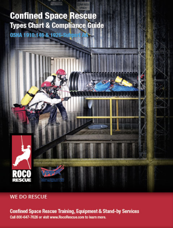 Confined Space Rescue Chart