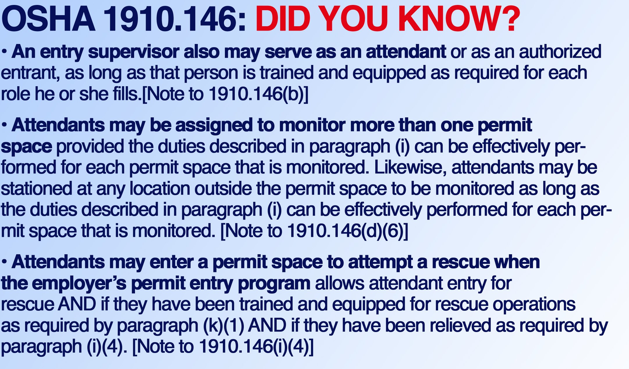 Confined Space Attendants Play a Crucial Role