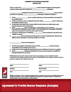 Dialing 911 for Confined Space Rescue 