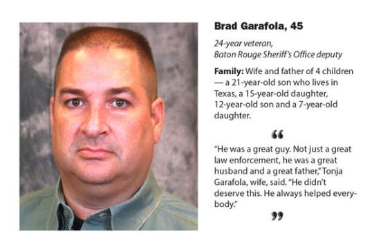 Salute to Slain Baton Rouge Officers